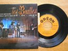 LES BEATLES:Roll Over Beethoven French EP 3746 Hoquet & Krasker TYPE 4 Exc-NM