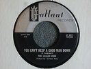 GARAGE ROCK 45 Jagged Edge You Can't Keep A Good Man Down Gallant 3017 HEAR MP3