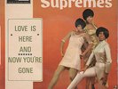 EP THE SUPREMES : LOVE IS HERE AND NOW YOU'RE GONE + 3  LABEL TAMLA MOTOWN