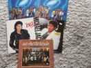 5 x Michael Jackson Thriller, Bad, We are the World & Victory [2 Version] Vinyl