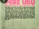 PERE UBU ARCHITECTURE OF LANGUAGE 1979-1982 4 LP BOX WITH POSTER SEALED MINT