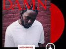 KENDRICK LAMAR DAMN 2 x LP Limited Edition AUTOGRAPHED RED VINYL Sealed SOLD OUT