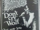 THE DAMNED DONT CRY WOLF DUTCH SCRAMBLE BLUE VINYL