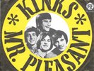 THE KINKS 45 MR PLEASANT+PS HOLLAND RARE