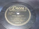 78 RPM Greek Roza Eskenazi  Decca 31257 Smyrnia / Xoros Kioroglou EXC