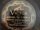 Victor 38092  Duke Ellington (Cotton Club) Orch HAUNTED NIGHTS  78 rpm 1929  E+
