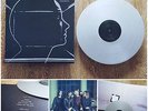 SLOWDIVE - SELF-TITLED SILVER VINYL LTD ED LP - WITH SIGNED PRINT.
