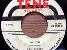 CARL CHERRY The Itch/Baby Doll 45 on TENE Rockabilly ORIGINAL Listen