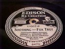 EDISON 10 In. RECORD/DISC #51007 ERNEST L. STEVENS TRIO & BROADWAY DANCE ORCH.