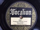 Dick Powell on Vocalion 78 RPM #15686 SUPPOSE NOBODY CARED
