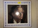 Kempff PIANO Sonatas Beethoven DG Tulips 11LP BOX NM-