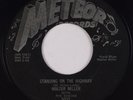 WALTER MILLER & THE BARONS: Standing on the Highway METEOR R&B Blues 45 Hear