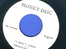 1312 FREDDIE MCGREGOR-I DON'T KNOW-MONEY DISC-1971 REGGAE 45 7