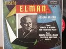 RARE Mischa Elman Violin with Joseph Seiger Franck Faure LP London 1628 UK M-