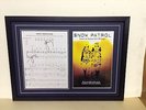Snow Patrol Hand Signed/Autographed Songsheet with a Photograph with COA