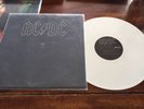 AC/DC Back In Black vinyl LP White Colored U.K. Import Reissue