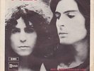 T-REX Ride a White Swan ORIG 1ED SWEDEN EMI PS Single Marc Bolan 1970