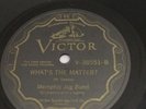 Memphis Jug Band- I can't stand it/What's the matter? Victor 38551