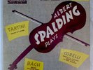 ALBERT SPALDING. Tartini/ Bach/ Corelli. REMINGTON RLP-199-23.  LP   NM