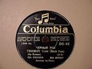 ISA KREMER Madame Loulou/Tshorny Tom COLUMBIA 78rpm jewish russian 78 rpm
