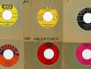 6 DOO-WOP 45s BOP-CHORDS GLADIOLAS SMOOTH-TONES TWILIGHTERS EMERALDS, SOLITAIRES