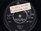 Heinz Movin In JOE MEEK Vinyl Single 7inch NEAR MINT Columbia
