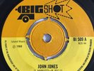 Rudy Mills John Jones / Place Called Happiness  Original Big  shot 1968