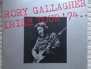 Rory Gallagher ?– Irish Tour '74/MP 9467/8/Japan EX to NM- LP + Inserrt/Tested