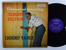 ALBERTO BELTRAN Quiero Saber LP on Colonia
