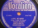 Jones-Smith Incorporated (Basie w/Lester Young) Vocalion 3459 78 Lady Be Good