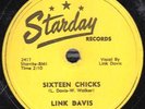 78-ROCKABILLY-LINK DAVIS-GRASSHOPPER ROCK/16 CHICKS on STARDAY-KILLERS