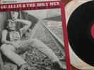 SIGNED GG  ALLIN & The Holy Men You Give Love A Bad Name record Eat My Fuc NM
