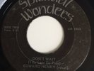 BLACK GOSPEL 45 / SPIRITUAL WONDERS / DON'T WAIT / GOD IS TIRED / UR 1953