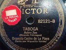 ORQUESTA CASINO DE LA PLAYA  TOBOGA TROPICAL 78RPM  VICTOR 82121_78  RPM