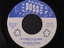 ROVIN FLAMES: I'm Afraid To Go Home / I Can't 45 (great Garage, sl warp dnap, w