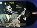 LP - T-BONE WALKER - Plain Ole Blues - EX/NM - U.K COMPIL (1982) - BLUES