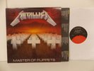 Metallica Masters of Puppets Heavy Metal LP Lyric Insert Inside