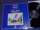 FRANCK sonate DEBUSSY clair lune Stoika Dora MILANOVA duchesne mint lp