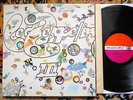 Led Zeppelin, Led Zep III, Orig UK Atlantic Red & Plum G/fld LP EX/EX 1st Press