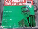 O.V. Wright - 8 Men And 4 Women Original 1968 LP Vinyl Record Rare Northern Soul