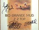 ZZ TOP Rio Grande Mud LP FULLY SIGNED Warner Germany Autograph Gibbons Hill Bear