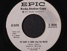 MARTY WILDE: My Baby Is Gone / Angry 45 (dj, faint tag stains on label)