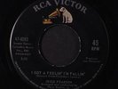 JESSE PEARSON: I Got A Feelin' I'm Fallin' / Talk To Me Baby 45 (disc close to