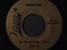 HOUND DOG TAYLOR: Christine / Alley Music 45 Blues & R&B