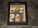 Weird Al Yankovic-Original poster sized advert framed