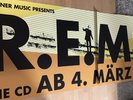 R.E.M  2011  PROMO   + orig.Concert Poster - Konzert Plakat 236 x 84 cm