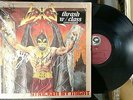 E-X-E Stricken By Might 1987 USA SIGNED LP w/ HYPE STICKER
