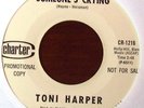 TONI HARPER - Someone's crying / Big Boy - Charter Promo - Northern Soul