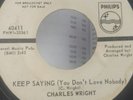 charles wright Keep Saying northern soul promotional record