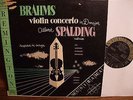 Remington 199-145: Albert Spalding, Brahms Violin Cto, NM
